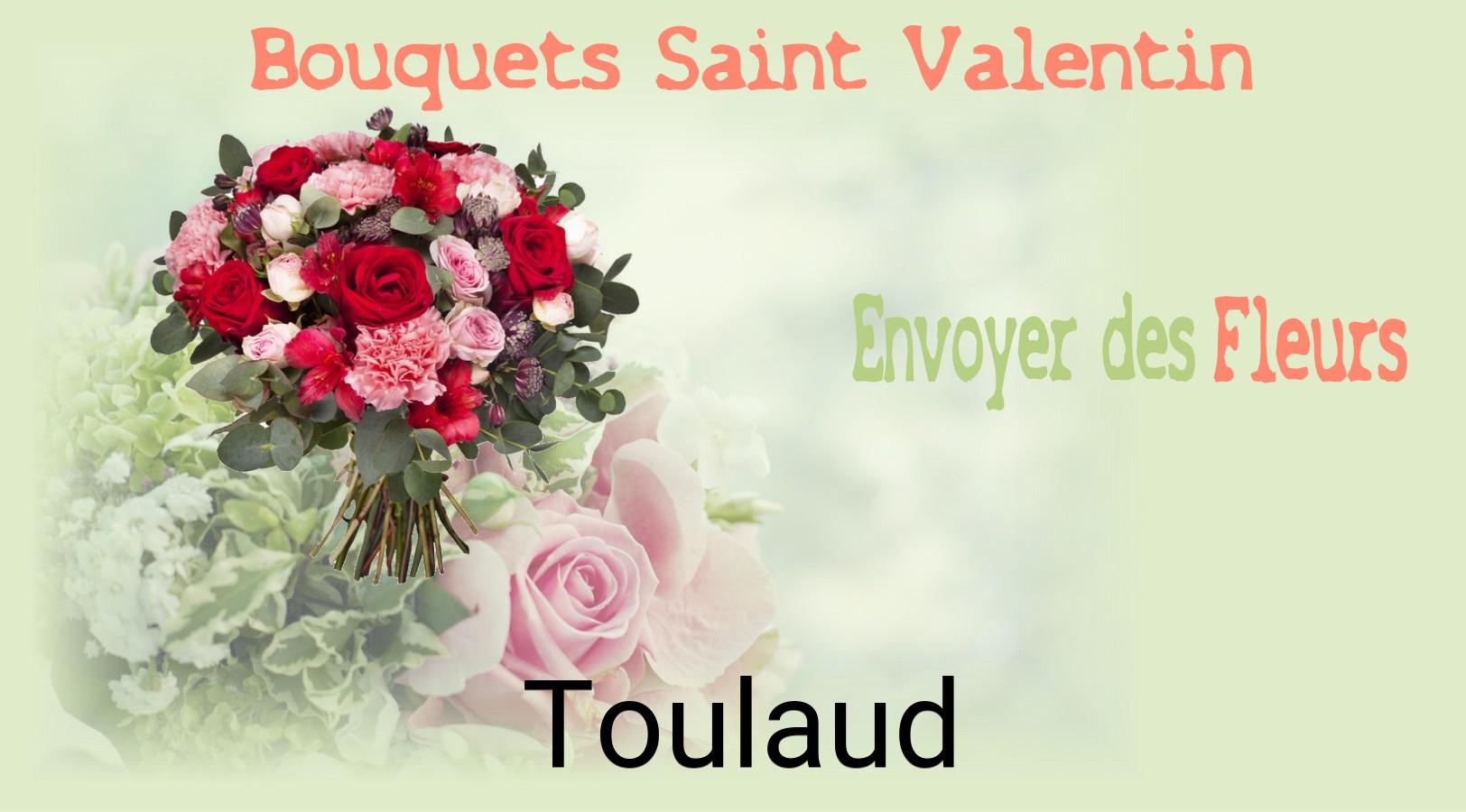 Roses de Saint-Valentin livrées à Toulaud